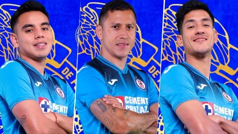 Charly Rodríguez, Cata Domínguez y Uriel Antuna, los seleccionados de Cruz Azul con el Tri.