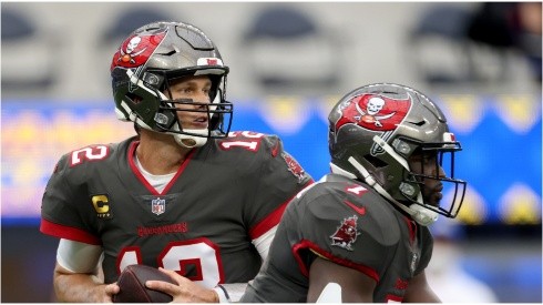 Quarterback Brady and RB Fournette of Buccaneers