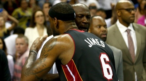 LeBron James y Michael Jordan
