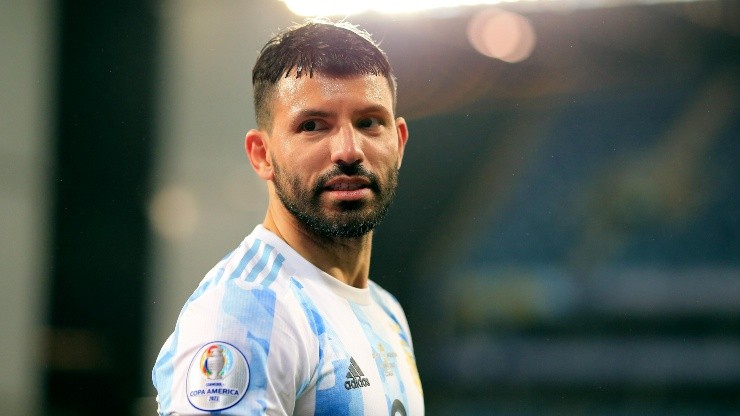 Segio Kun Agüero en la Copa América