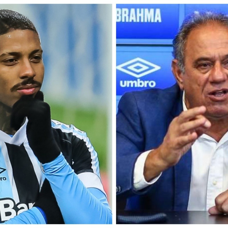 Jean Pyerre rebate Abrahão no ato e apimenta Grêmio às vésperas de empréstimo; confira