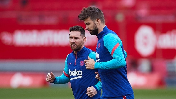 Messi y Piqué estarían distanciados.