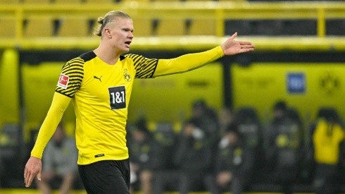 Erling Haaland, delantero del Borussia Dortmund.