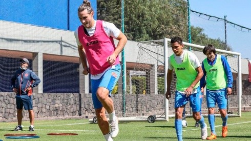 Cruz Azul regresó a los entrenamientos en La Noria.