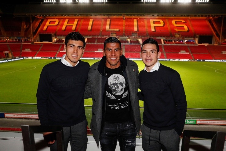 Erick Gutiérrez Carlos Salcido Hirving Lozano