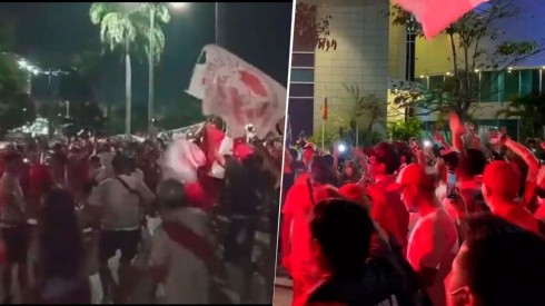 Como si estuvieran en Lima: terrible banderazo de peruanos en Barranquilla