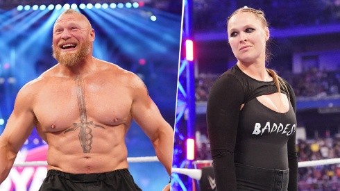Brock Lesnar y Ronda Rousey se llevaron la noche en Royal Rumble