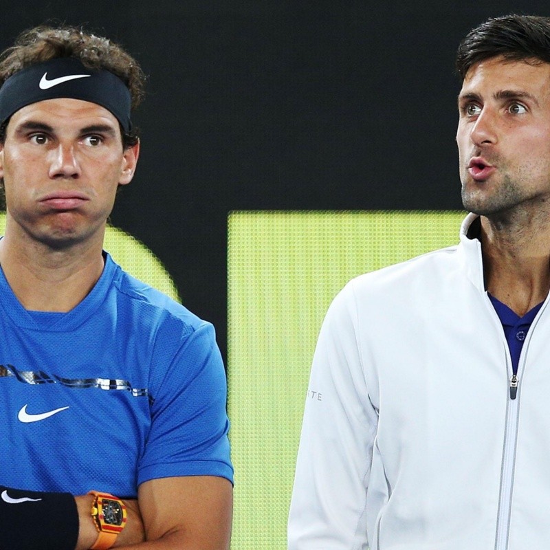 El mensaje de admiración de Djokovic para la final entre Nadal y Medvedev