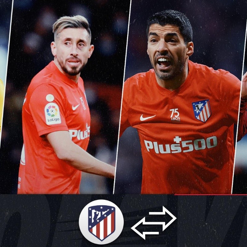 Atlético de Madrid: altas y bajas en el mercado invernal