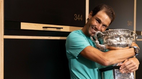 Rafael Nadal, ganador del Australian Open.