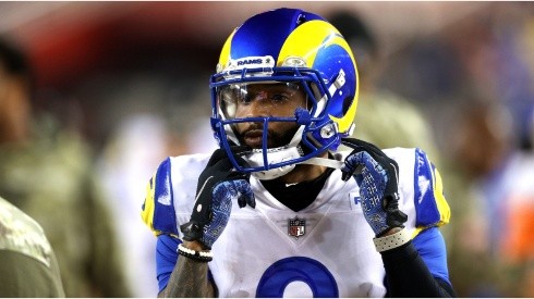 Wide receiver Odell Beckham Jr of the Rams