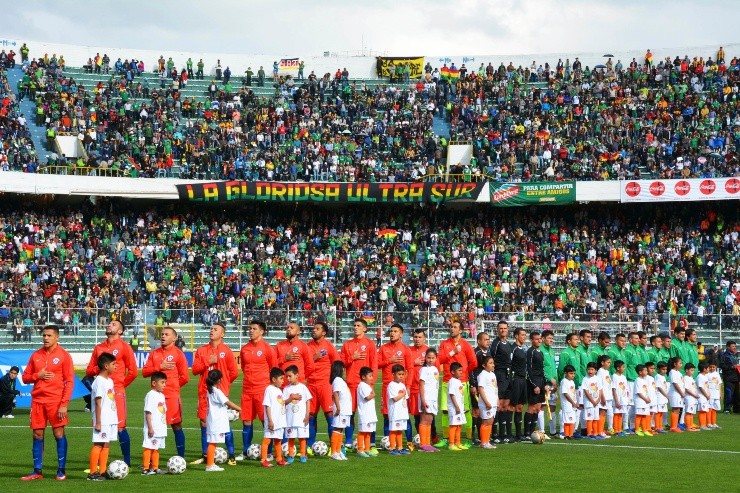 La última vez que La Roja visitó a Bolivia en 2017 | Foto: Getty Images