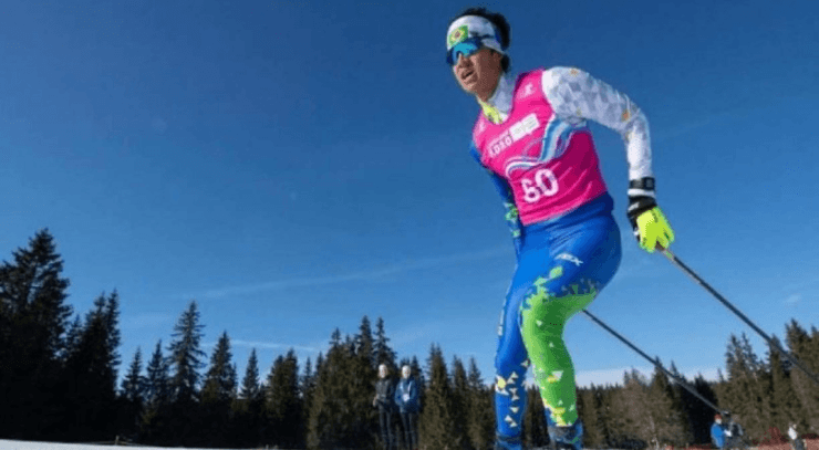 Foto: Divulgação/COB - Manex Silva é brasileiro e compete no esqui, nas Olimpíadas de Inverno de Pequim