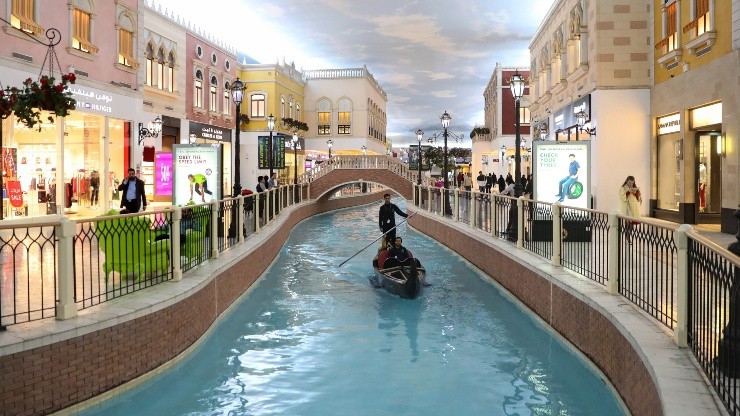 El Villaggio Mall de Qatar.