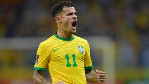 Phillippe Coutinho of Brazil.