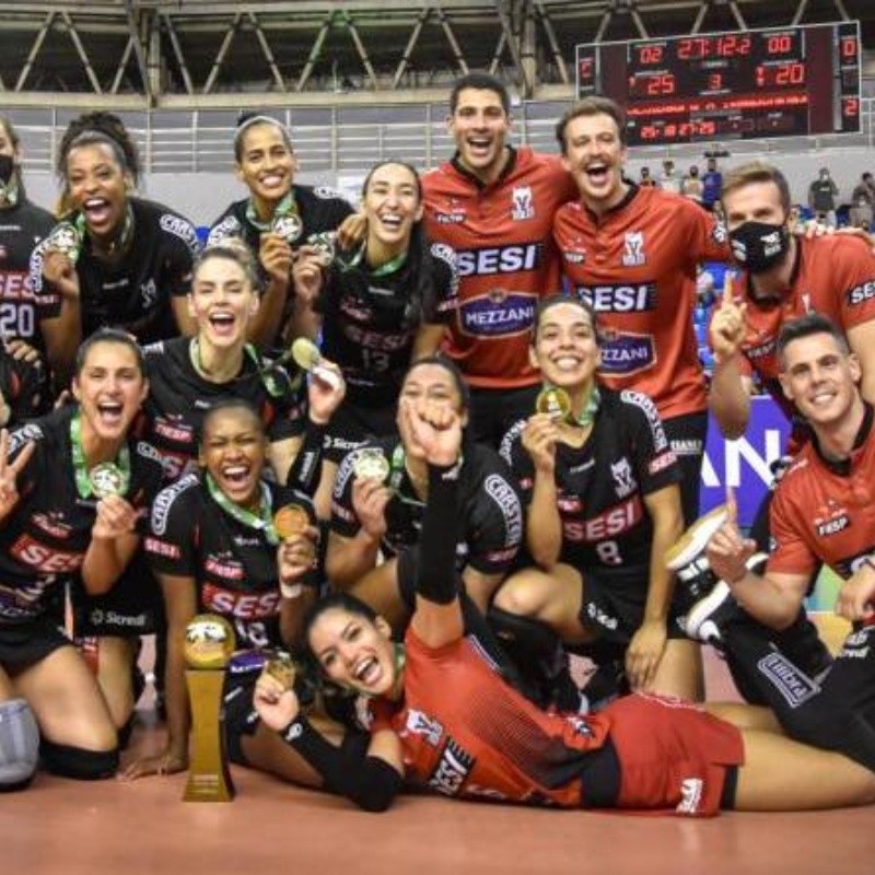 SESI - Bauru - Sesi Vôlei Bauru vence Itambé/Minas e é campeão da Copa  Brasil Feminina 2022
