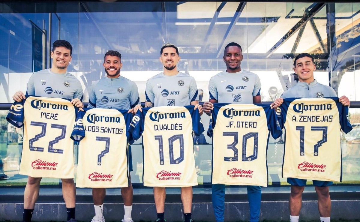 Liga MX los dorsales del plantel del América de Santiago Solari en el Torneo Clausura 2022