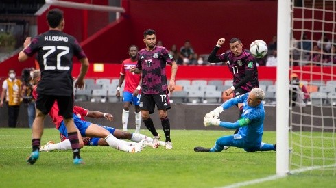 México dejó pasar una chance de oro contra Costa Rica