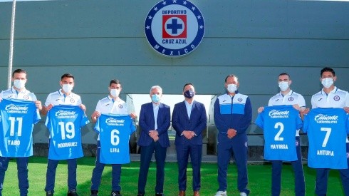 Cruz Azul registró a ocho refuerzos para el Clausura 2022; aquí los cinco primeros.