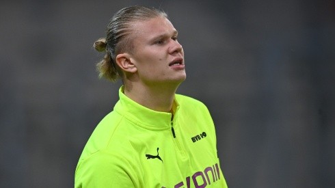 Erling Haaland, delantero del Borussia Dortmund.