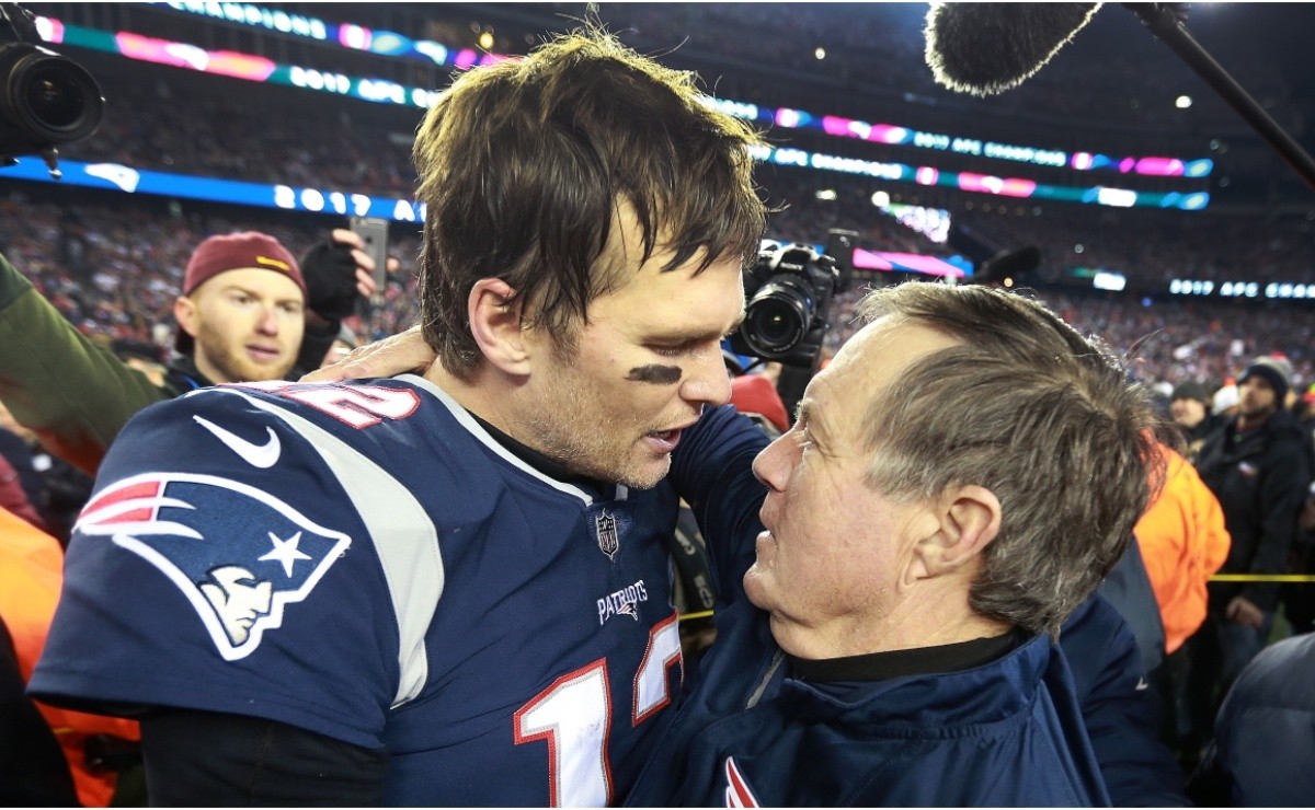 belichick congratulates brady