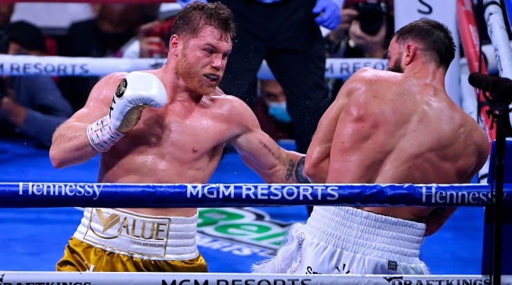 Canelo Alvarez, Caleb Plant, Boxing