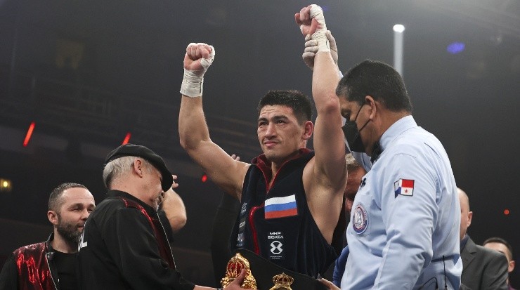 Dmitry Bivol is the current WBA Light heavyweight Champion. (Donat Sorokin\TASS via Getty Images)