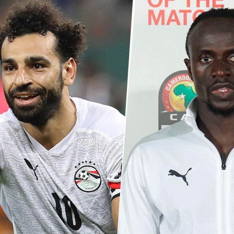 Mohamed Salah vs Sadio Mané: quién llega mejor a la final de la Copa África