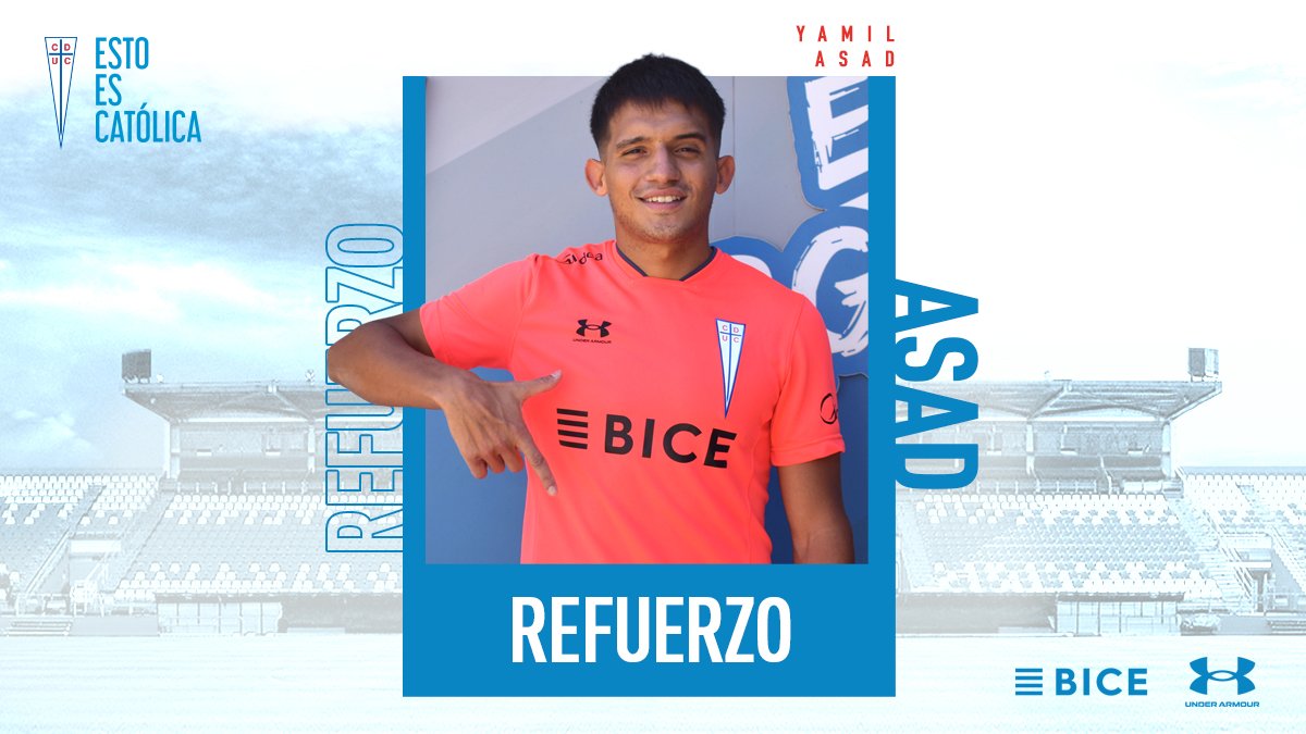 El volante argentino fue presentado como nuevo jugador de los Cruzados | Foto: U. Católica 