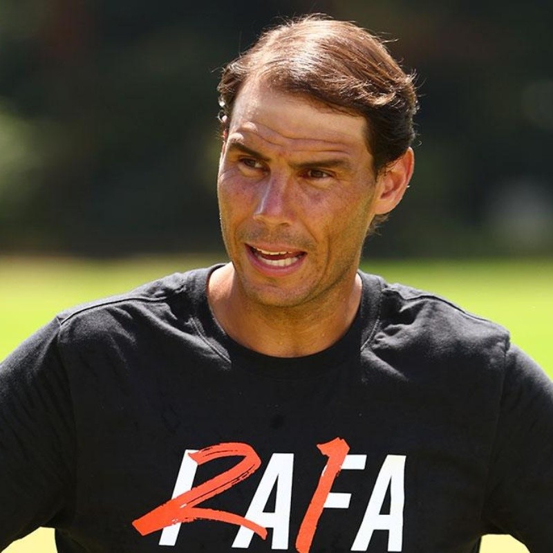 Qué jugador nos perdimos: el video viral de Rafael Nadal practicando fútbol