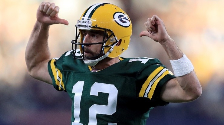 Aaron Rodgers, quarterback de Green Bay Packers (Foto: Getty Images)