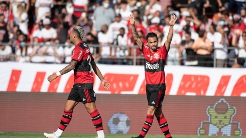 Michael deixou o Flamengo após grande temporada em 2021; atacante estreou pelo Al Hilal com goleada no Mundial de Clubes