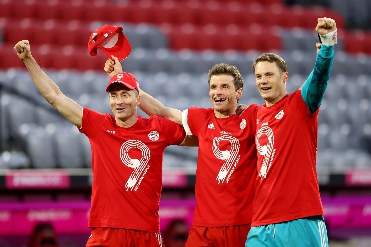 Bayern Munich es el primero en ganar nueve veces consecutivas (Getty Images)