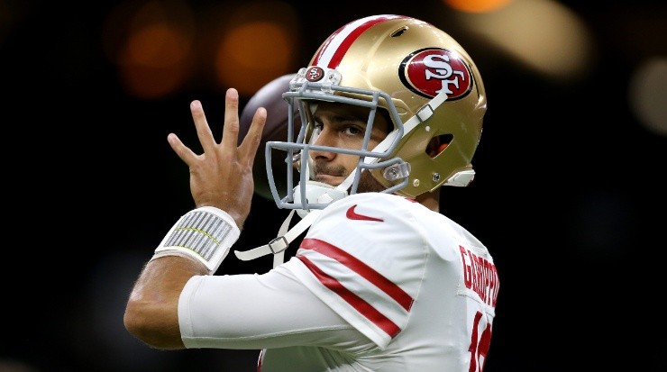 Jimmy Garoppolo, quarterback de San Francisco 49ers (Foto: Getty Images)