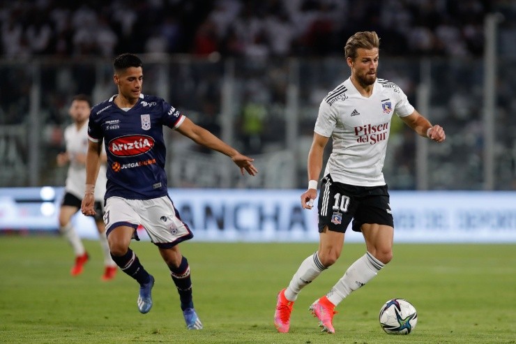 El delantero de 33 años no ha tenido un buen pasar por el Cacique | Foto: Agencia Uno 