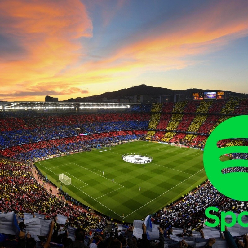 Las cifras del acuerdo de patrocinio entre Barcelona y Spotify