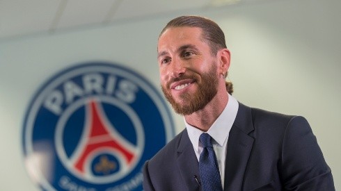 Sergio Ramos, futbolista del PSG (Getty images).