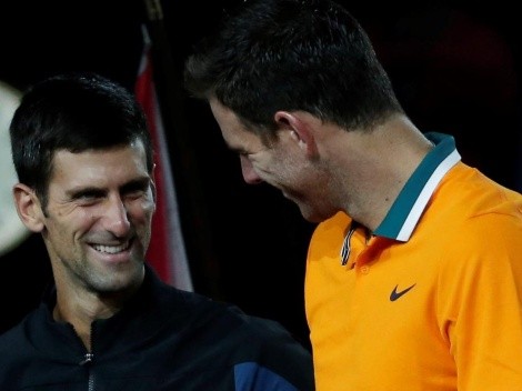 Novak Djokovic se emociona por los retiros de Del Potro y Tom Brady
