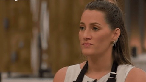 Mica Viciconte tuvo un fuerte cruce con uno de los jurados de MasterChef (foto: captura de pantalla).