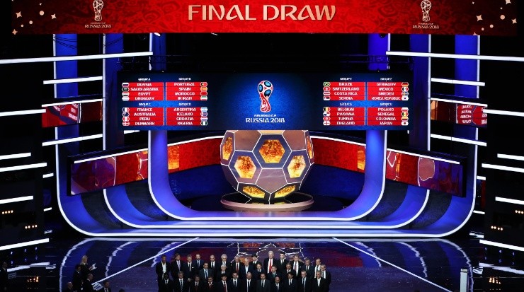 The Russia 2018 Final Draw. (Sandra Montanez - FIFA/FIFA via Getty Images)
