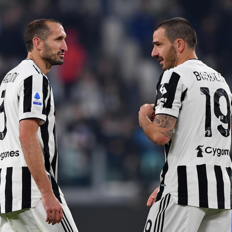 Los apuntados por Juventus para reemplazar a Chiellini y Bonucci