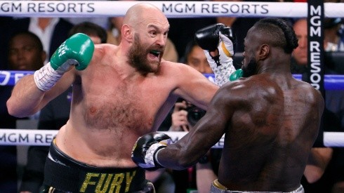Tyson Fury usually does not wait to be in the ring to smash his rivals