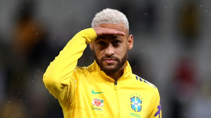 Neymar, la estrella de la Selección Brasileña.