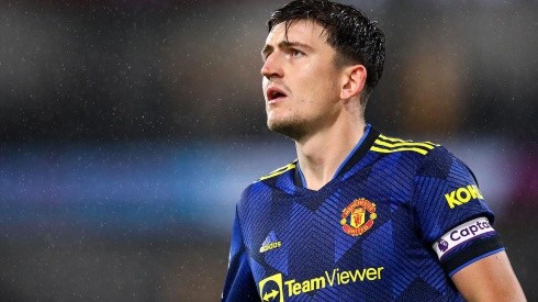 Harry Maguire como capitán de Manchester United.