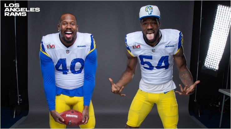 Uniforme de Los Angeles Rams (Foto: @Rams)