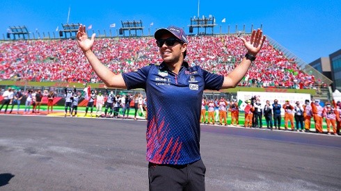 Pérez en el GP de México