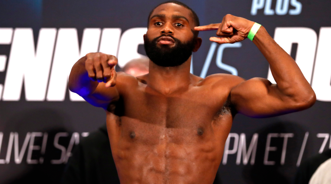 Jaron Ennis says he is ready to put his name at the top of the Welterweight division. (Steve Marcus/Getty Images)