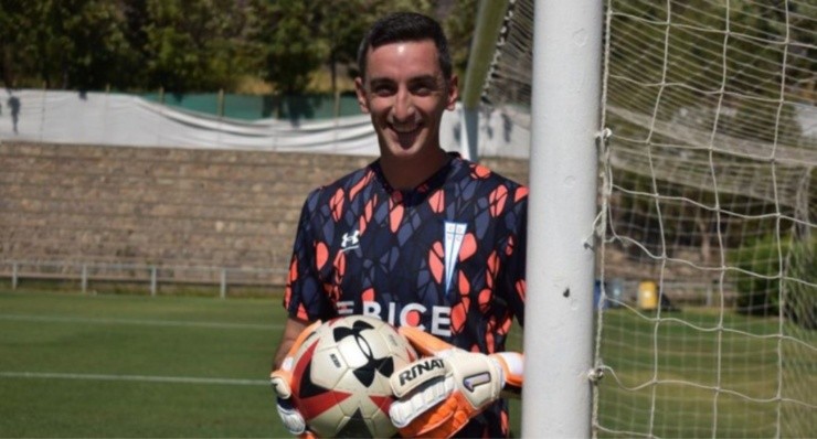 Peranic está feliz con su llegada a la UC y compartir con Pérez | Foto: Cruzados 