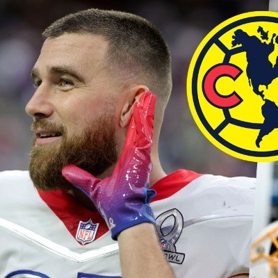 Travis Kelce recibe su jersey Americanista! 