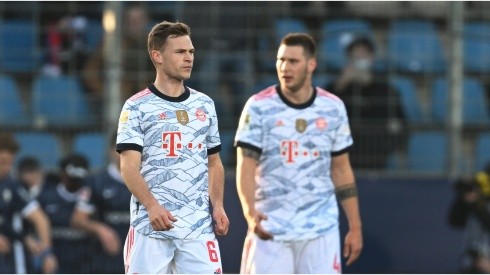 Joshua Kimmich and Niklas Süle of Bayern Munich